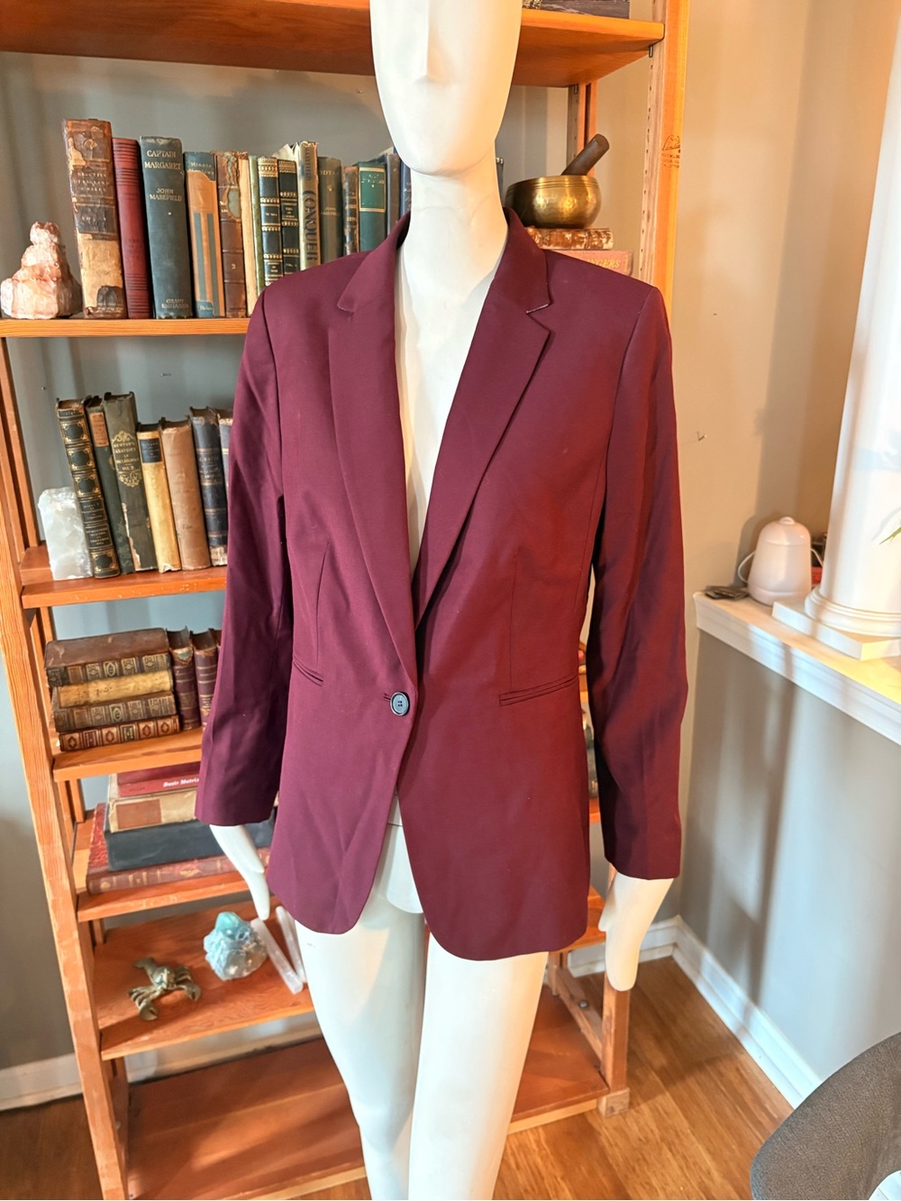 Ann Taylor The Petite Single Button Blazer